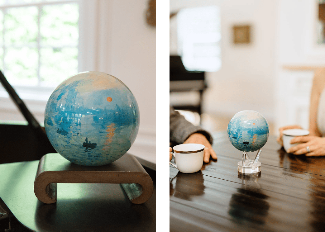 MOVA Monet Impression Sunrise Self Spinning Globe