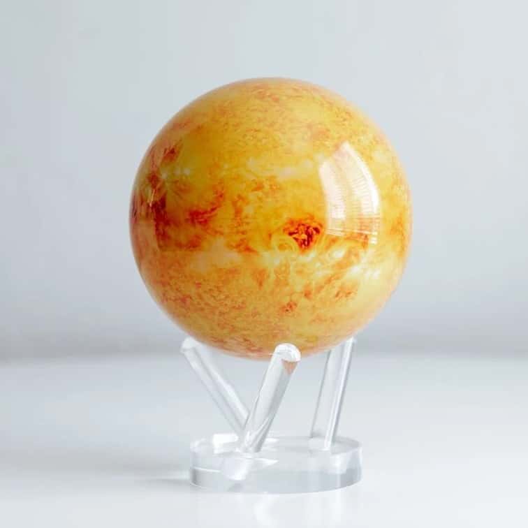 MOVA Sun self-rotating globe