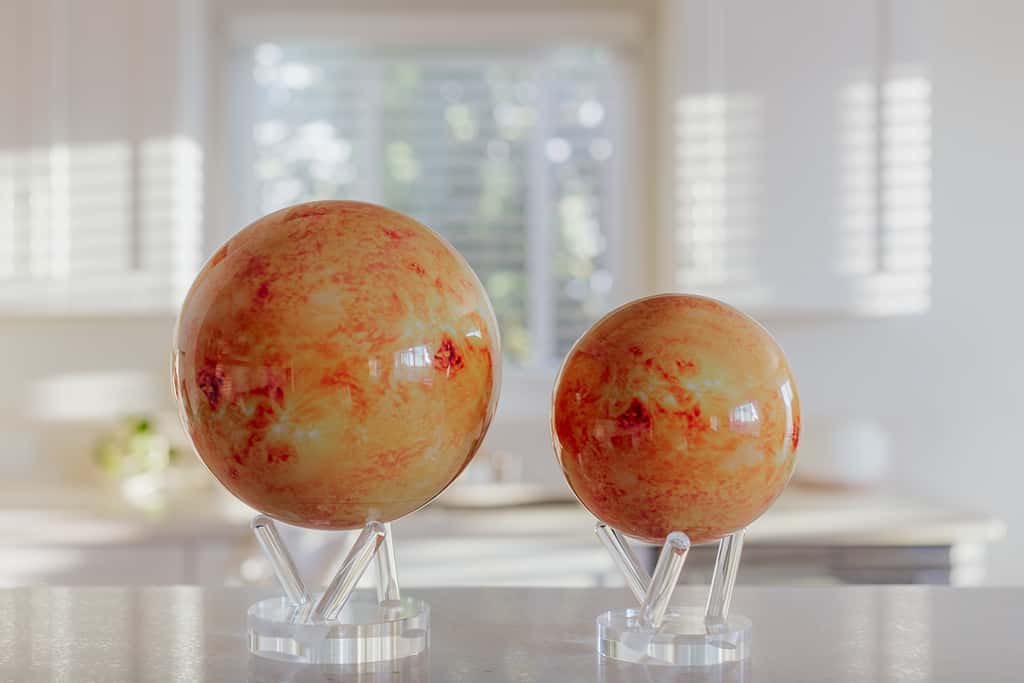 MOVA Sun self-rotating globe