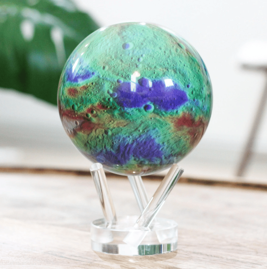 MOVA Vesta Asteroid self-rotating Globe