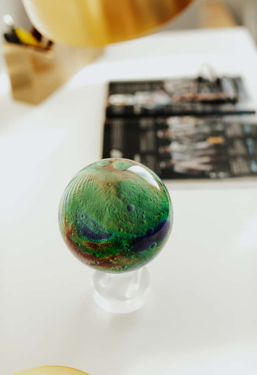 MOVA Vesta Asteroid self-rotating Globe