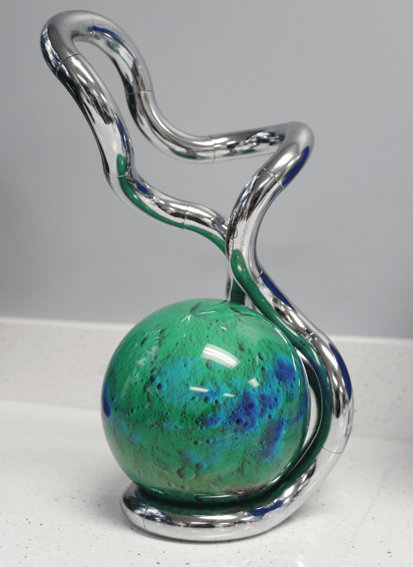 MOVA Vesta Asteroid self-rotating Globe