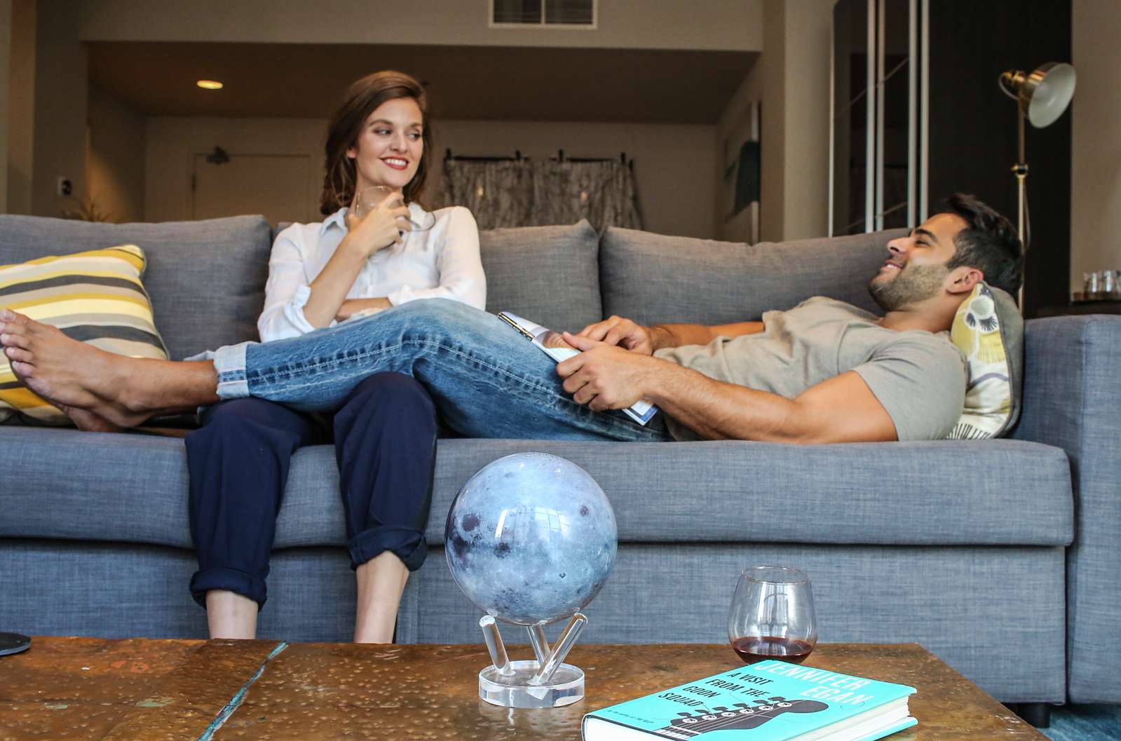 MOVA Moon Self Rotating Globe