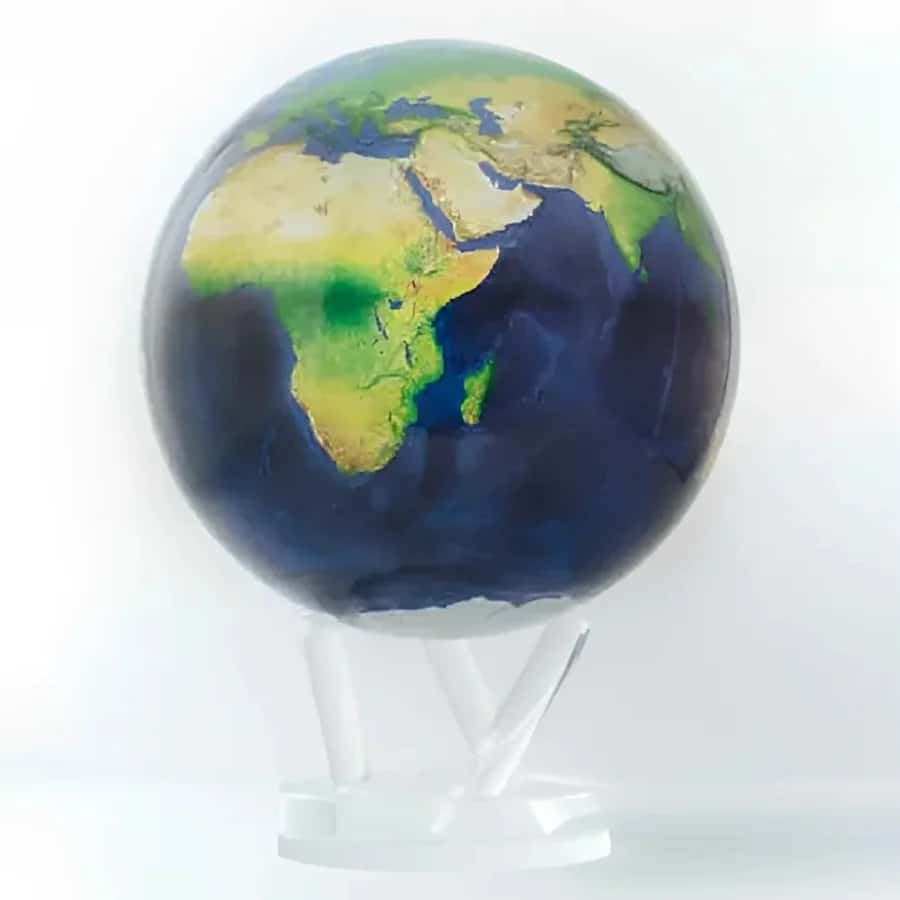 MOVA Natural Earth Self Rotating Magnetic Globe