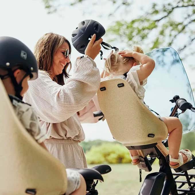 Urban Iki Front Seat BIO for Bicycle with Adapter