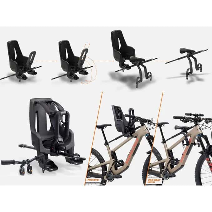 Shotgun MTB dječja sjedalica Pro EVO