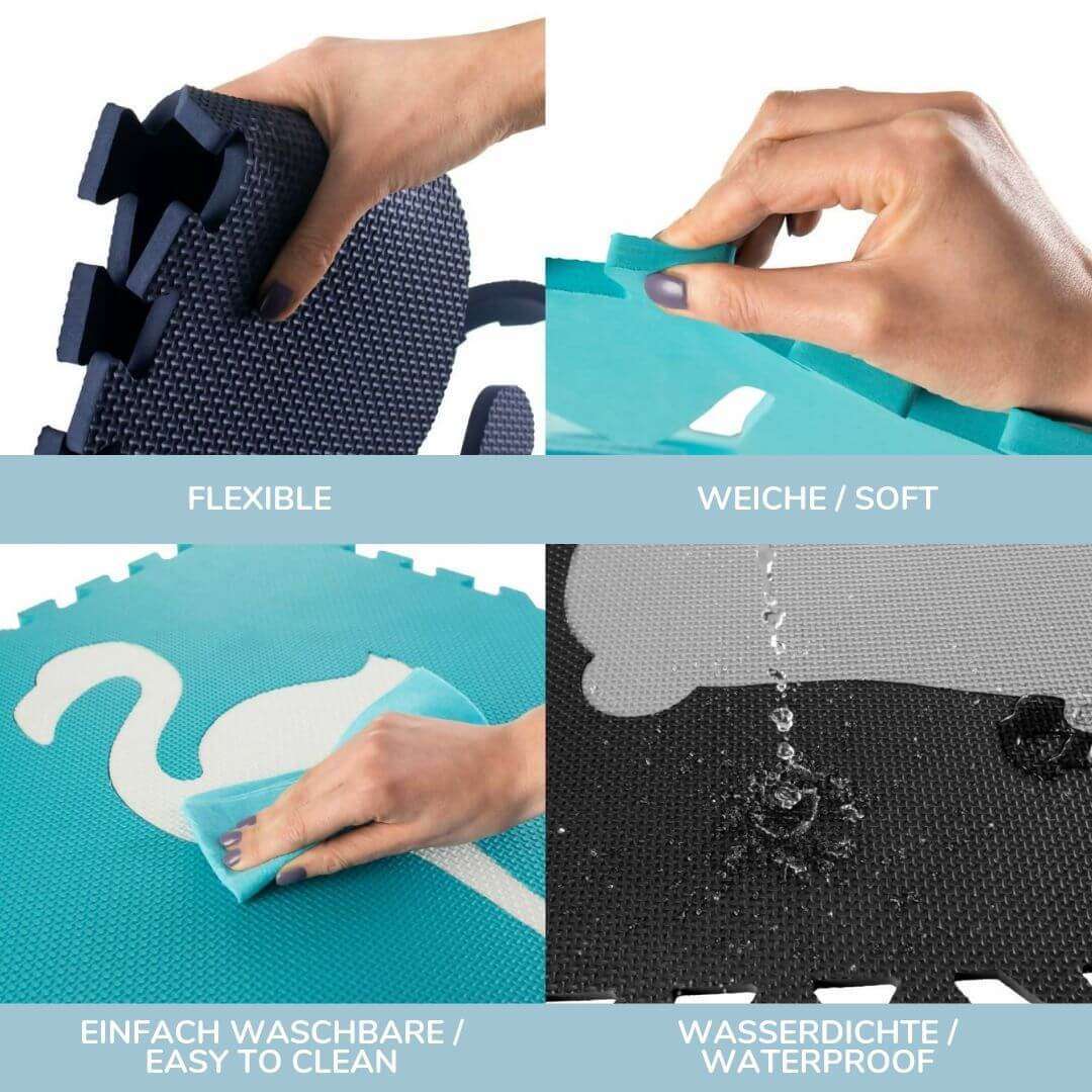 Puzzle mat HakunaMatte® XXL - Forest - 180×180 cm