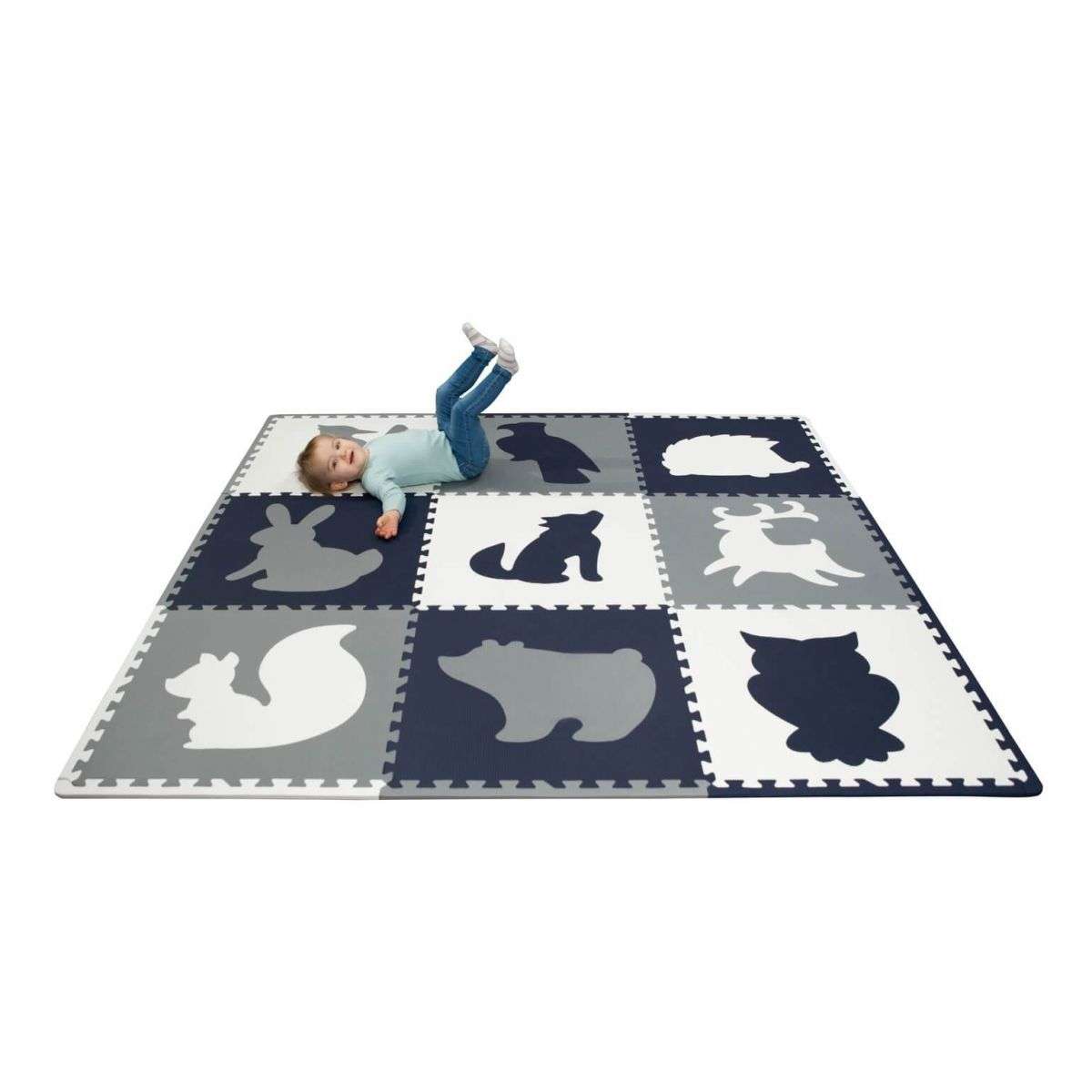 Puzzle mat HakunaMatte® XXL - Forest - 180×180 cm
