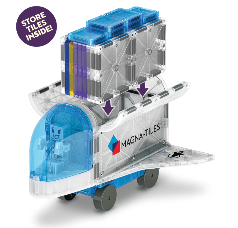 Magna-Tiles Space 32-Piece Magnetic Construction Set