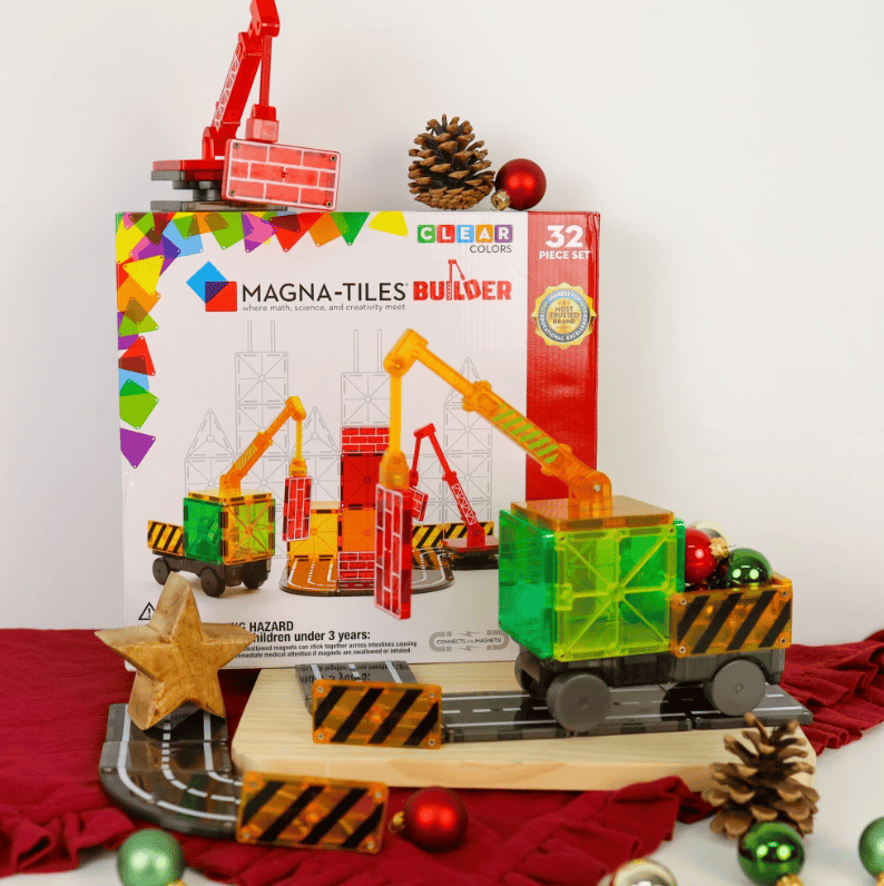 Magna-Tiles Builder 32 parts Magnetic Building Set