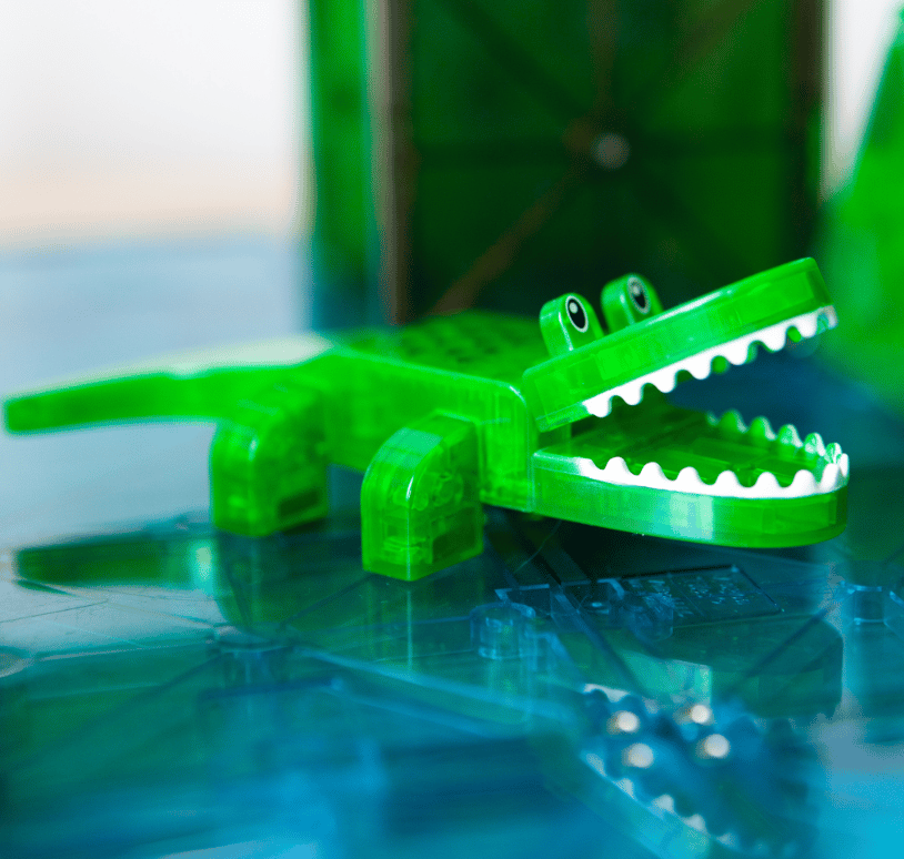 Magna-Tiles Jungle Animals 25-Piece building set