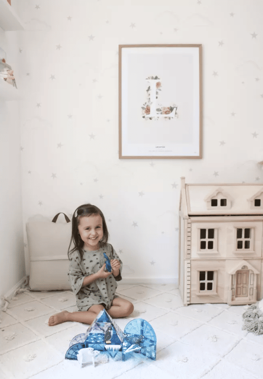 Комплект магнитни строителни плочки Magna-Tiles Arctic 25 части