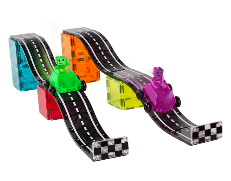Magna-Tiles Downhill Duo 40-Piece Set Magnetic Kit
