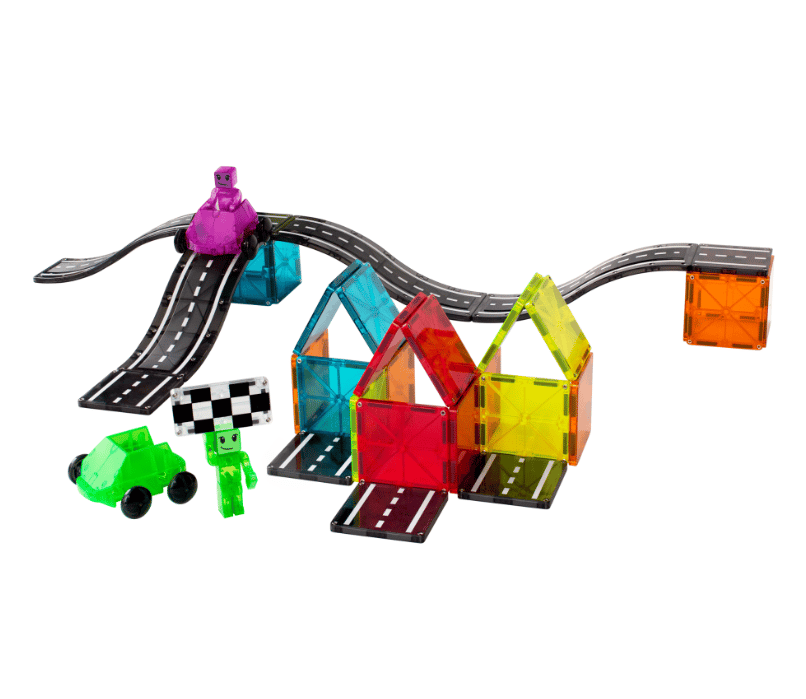 Magna-Tiles Downhill Duo 40-Piece Set Magnetic Kit