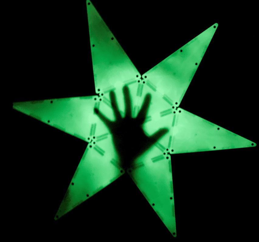 Magna-Tiles Glow 16-Piece building set