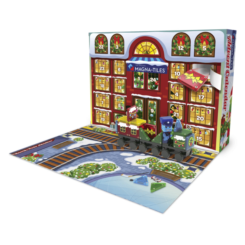 Magna-Tiles microMAGS advent calendar 34 parts