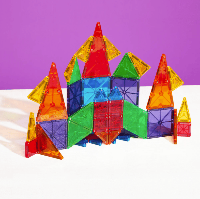 MAGNA-TILES Magnetic Building Set Combo 46 parts