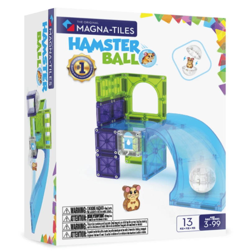 MAGNA-TILES Magnetic Hamster Ball Set 13 pieces