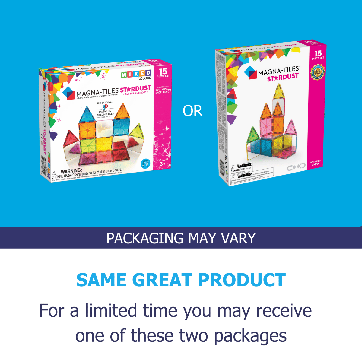 Magna-Tiles magnetski set Stardust 15 komada