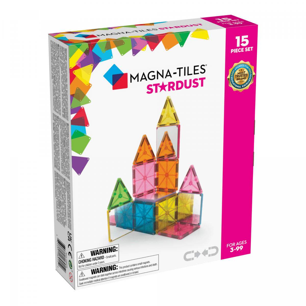 Magna-Tiles magnetski set Stardust 15 komada