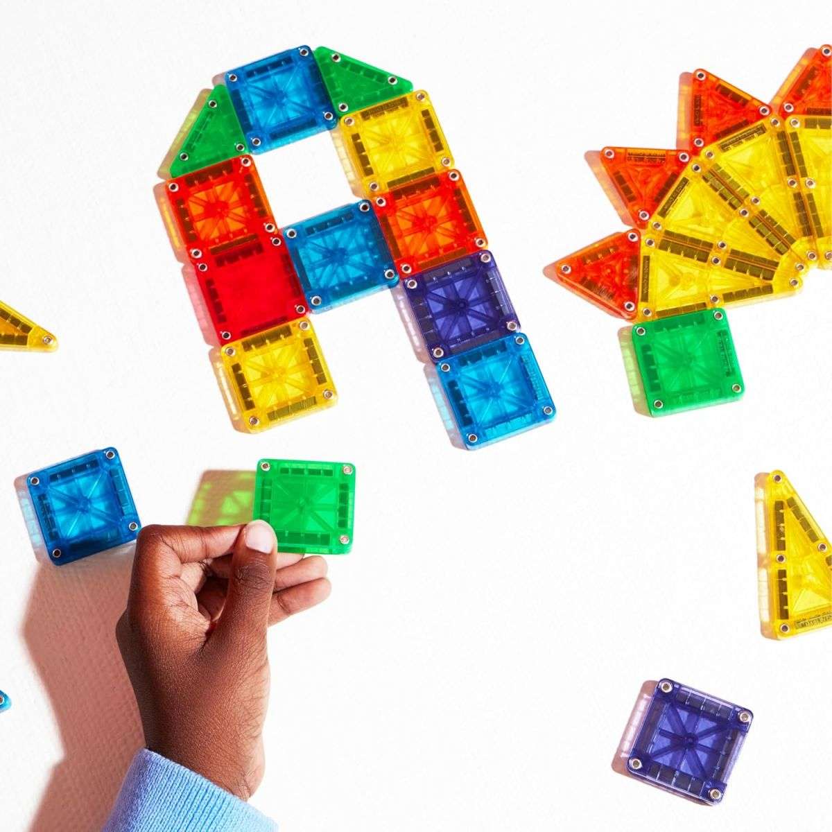 Magna-Tiles microMAGS 70-Piece Deluxe Magnetic Construction Set
