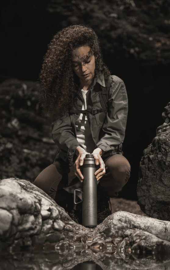 Grayl UltraPress 500 ml Ti Purifier Bottle