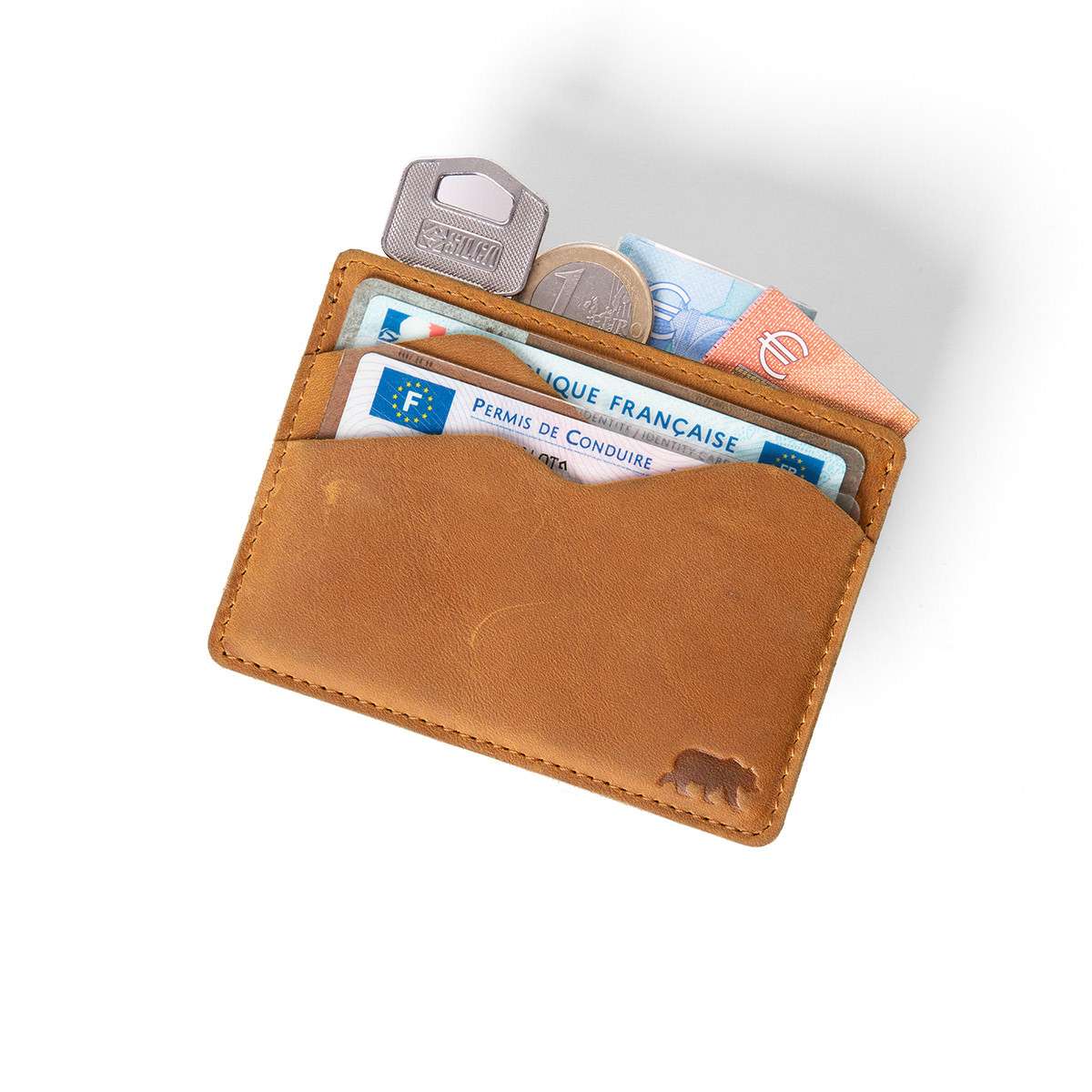 Alaskan Maker BROOKS Ultra-slim leather card holder