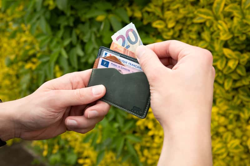 Alaskan Maker BROOKS ultra tanki kožni etui za kartice