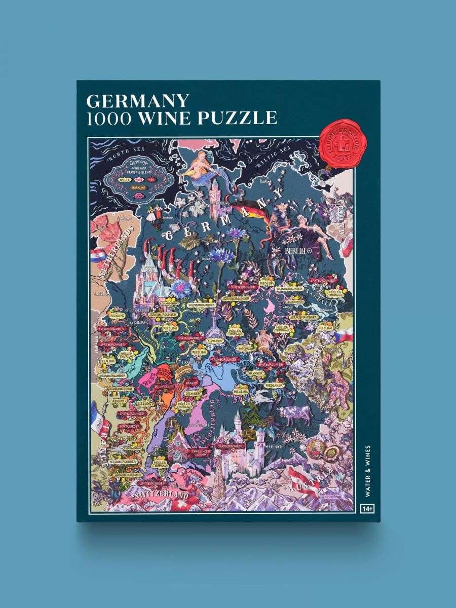 Vatten och Vin Tyskland Vinpussel