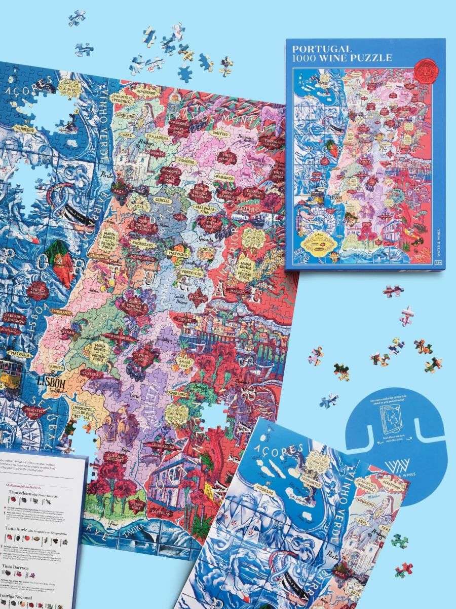 Vatten och vin Portugal Pussel