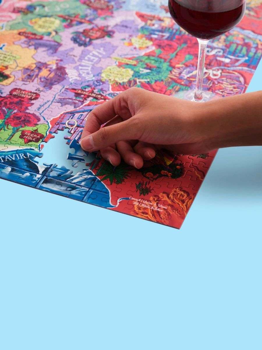 Vatten och vin Portugal Pussel