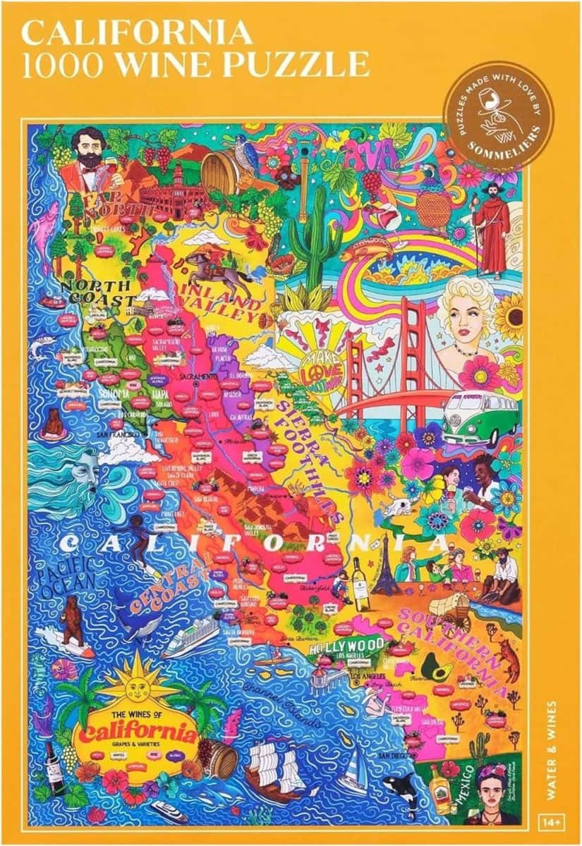 Water and Wines Australia Wine Puzzle