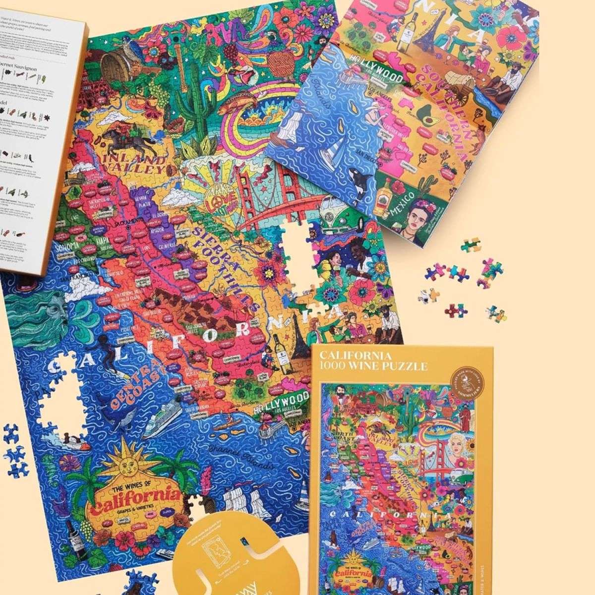 Water and Wines Australia Wine Puzzle