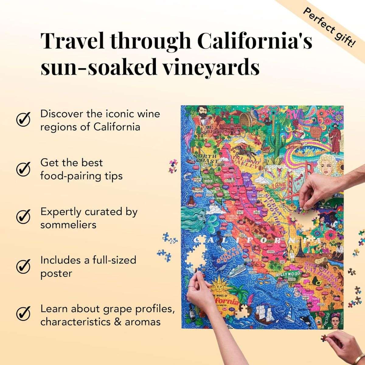 Water and Wines Australia Wine Puzzle