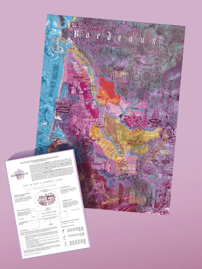 Water and Wines Bordeaux-pussel