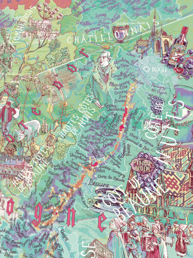 Water and Wines Bourgogne Wine Puzzle