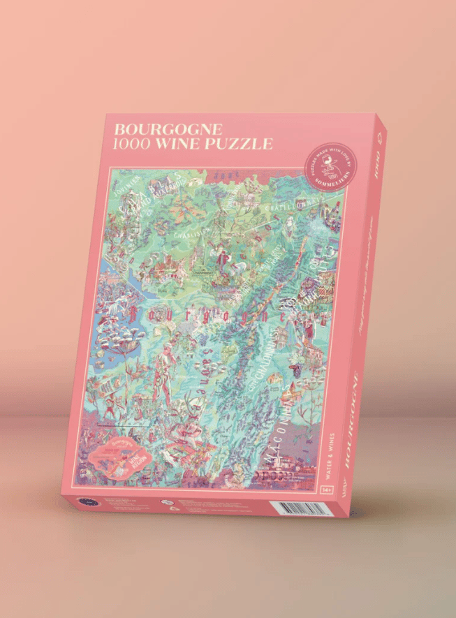 Water and Wines Bourgogne Wine Puzzle