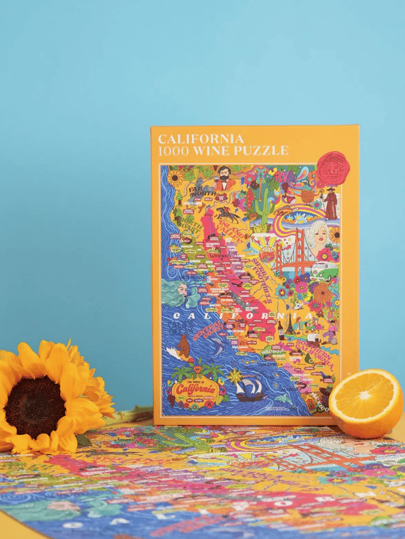 Water and Wines California Wine Puzzle