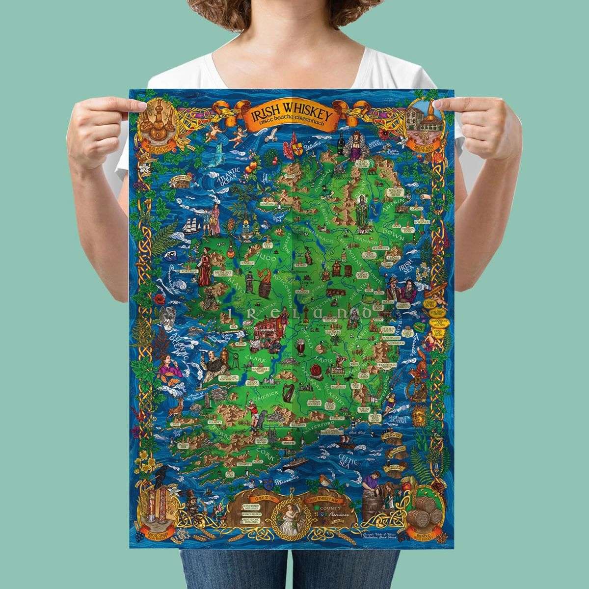 Water and Wines Ireland Whiskey Puzzle