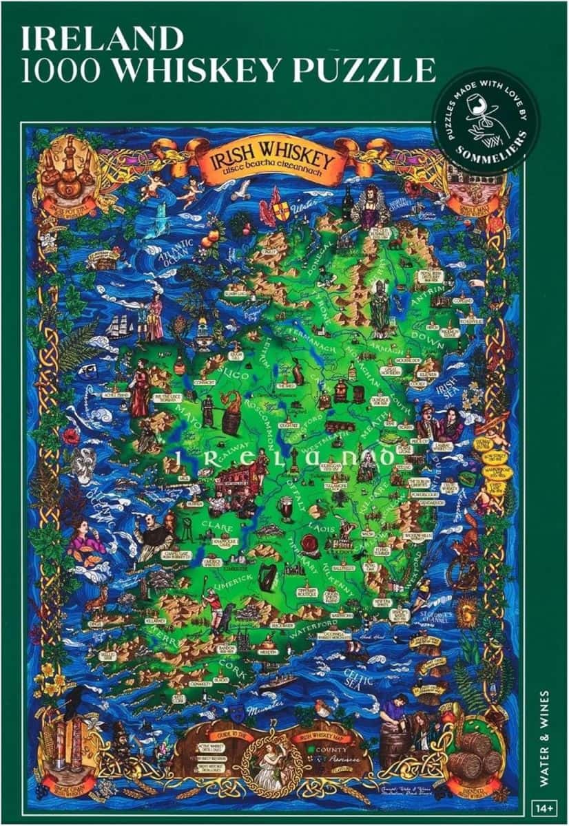 Water and Wines Ireland Whiskey Puzzle