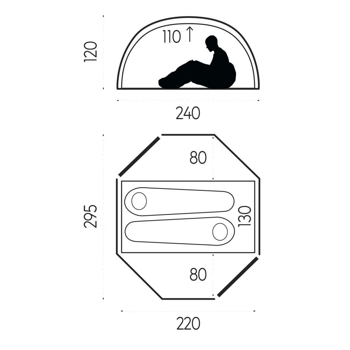 Fjällräven Abisko View 2 tent