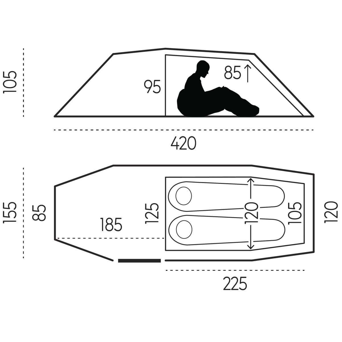 Fjällräven Abisko Endurance 2 tent