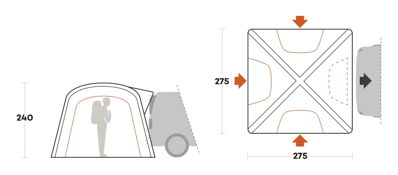 Ferrino Wanderer Trunk Tent