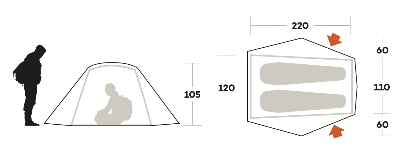 Ferrino Hekla 2 Stan
