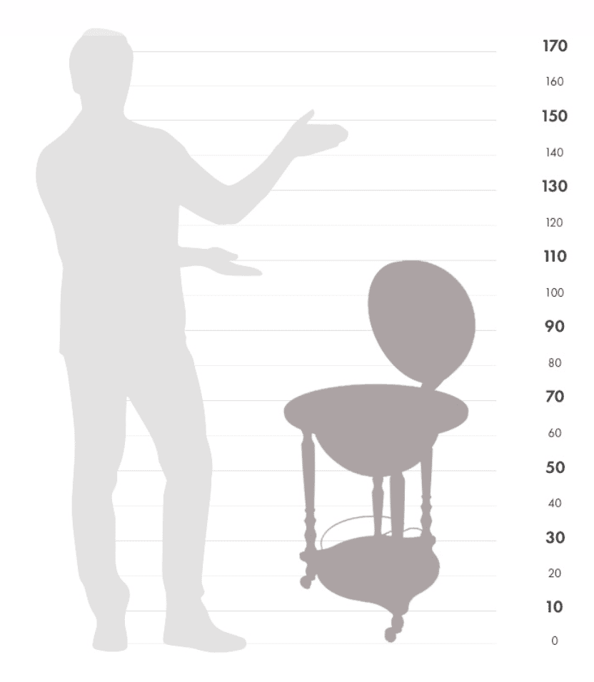 Zoffoli Globe Bar Da Vinci Blue Dust