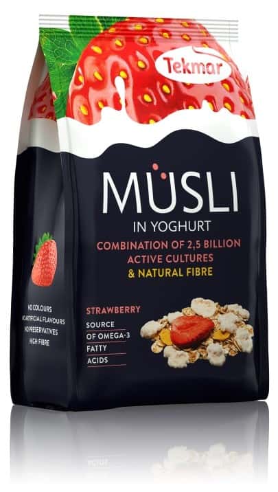 Müsli in yoghurt probiotic powdered - Strawberry