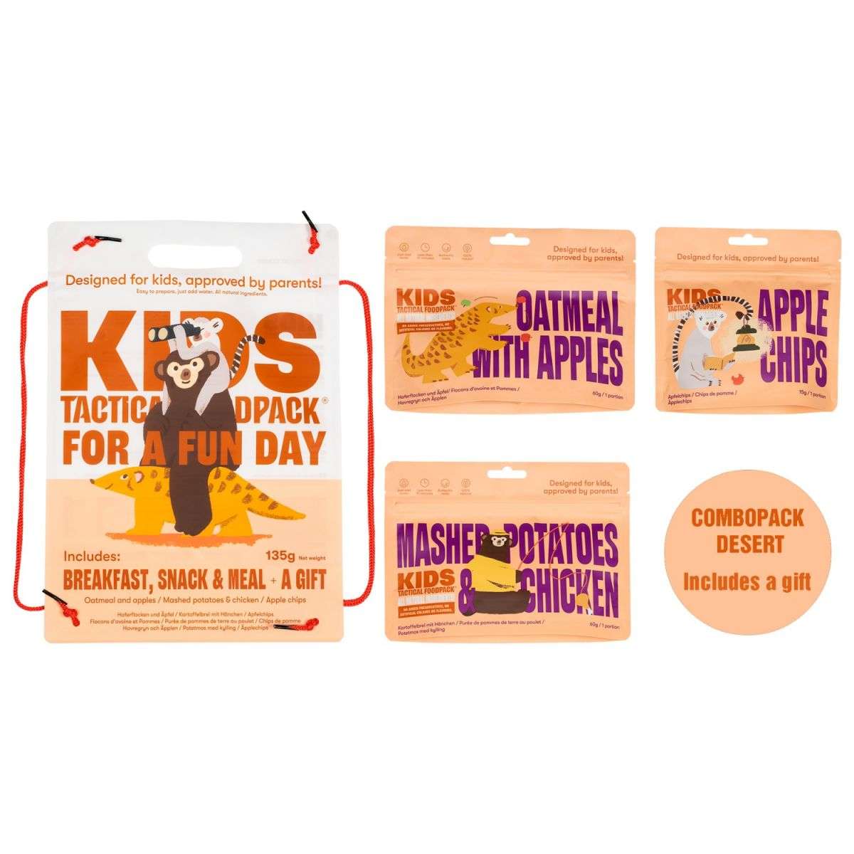 Tactical Foodpack Kids Combo Desert