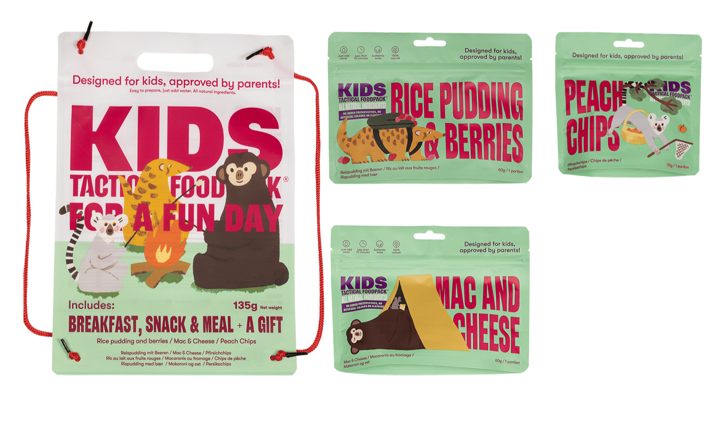 Taktinen Foodpack Kids Combo Forest