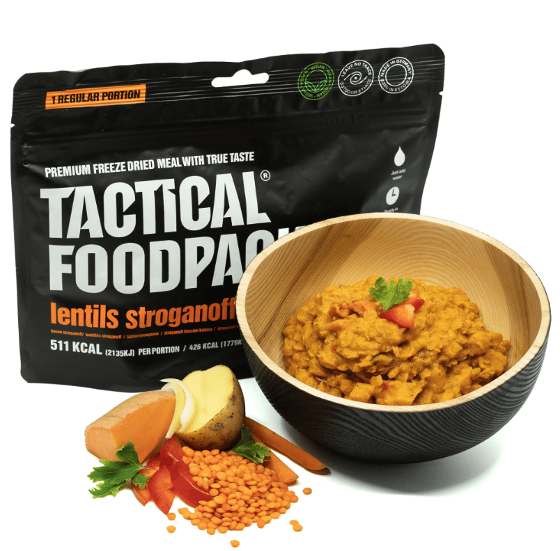 Tactical Foodpack Lentils Stroganov 120g