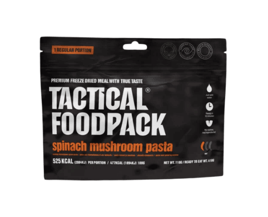 Tactical Foodpack Spinach Mushroom Pasta